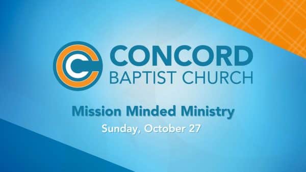 Mission Minded Ministry Image