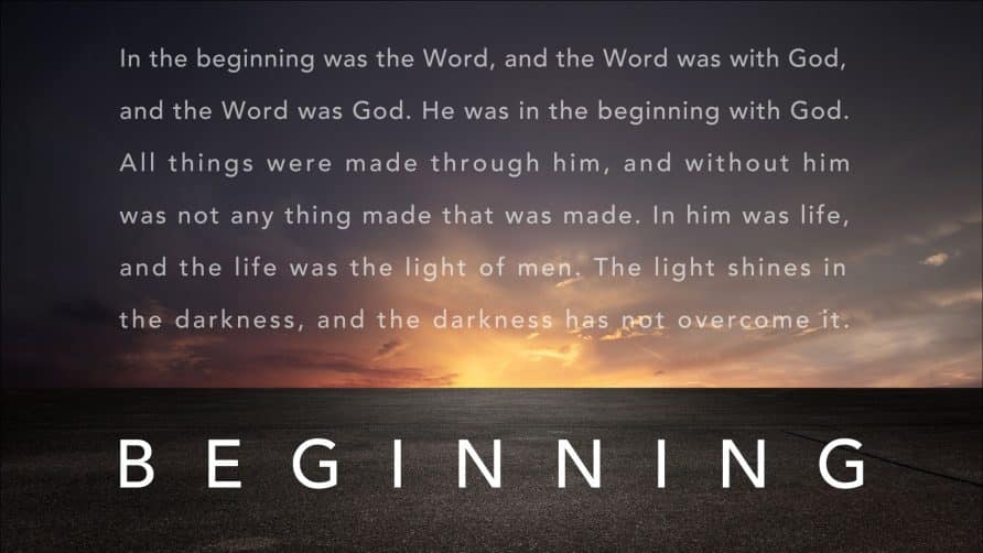 Beginning